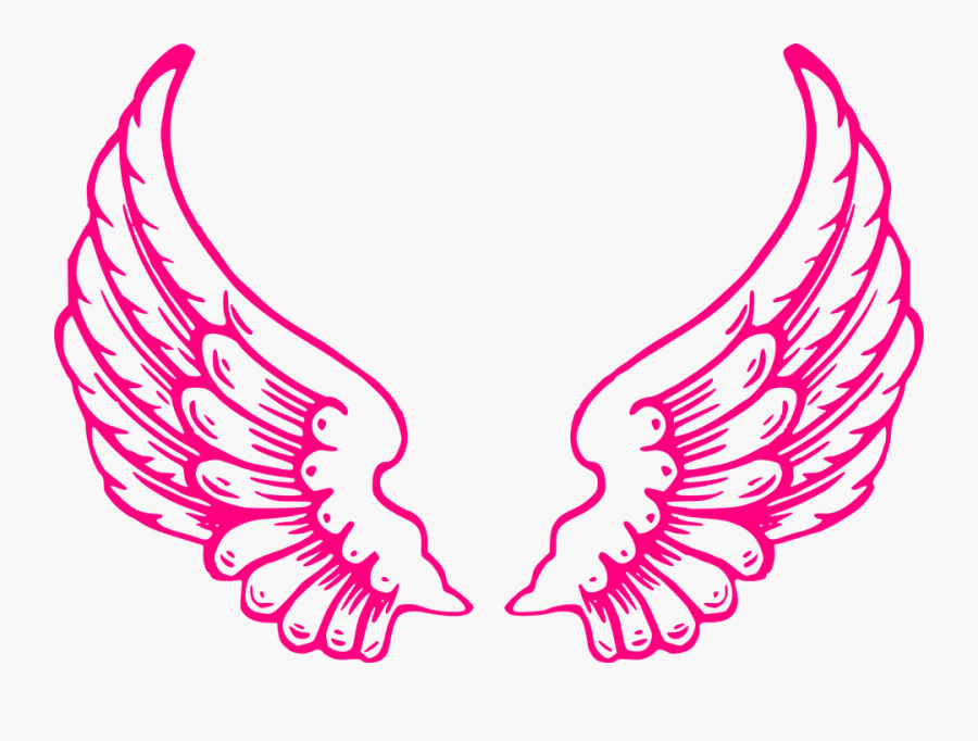 Dark Angel Clipart Feather Wing - Angel Wings Clipart Png, Transparent Clipart