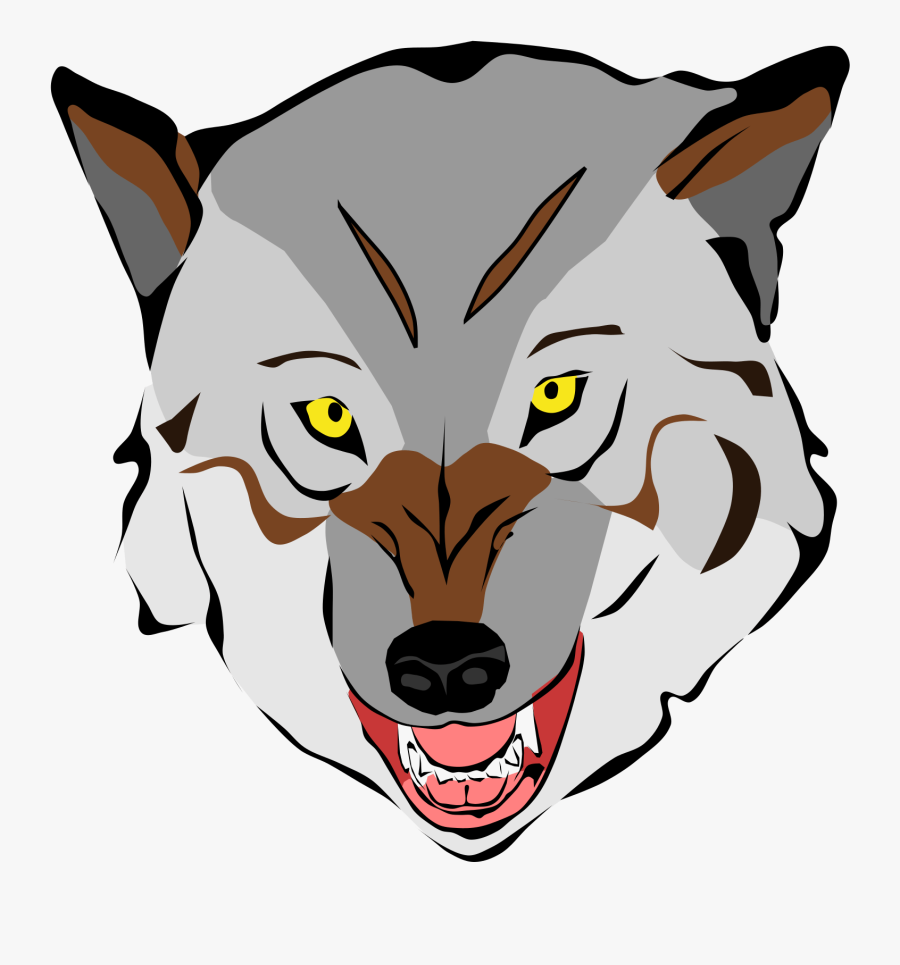 At Getdrawings Com Free - Wolf Cartoon Face Png, Transparent Clipart