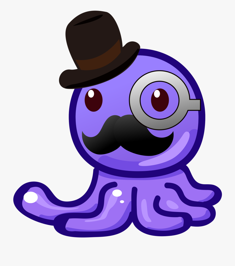 Gentleman Octopus Clipart , Png Download - Gentleman Octopus, Transparent Clipart