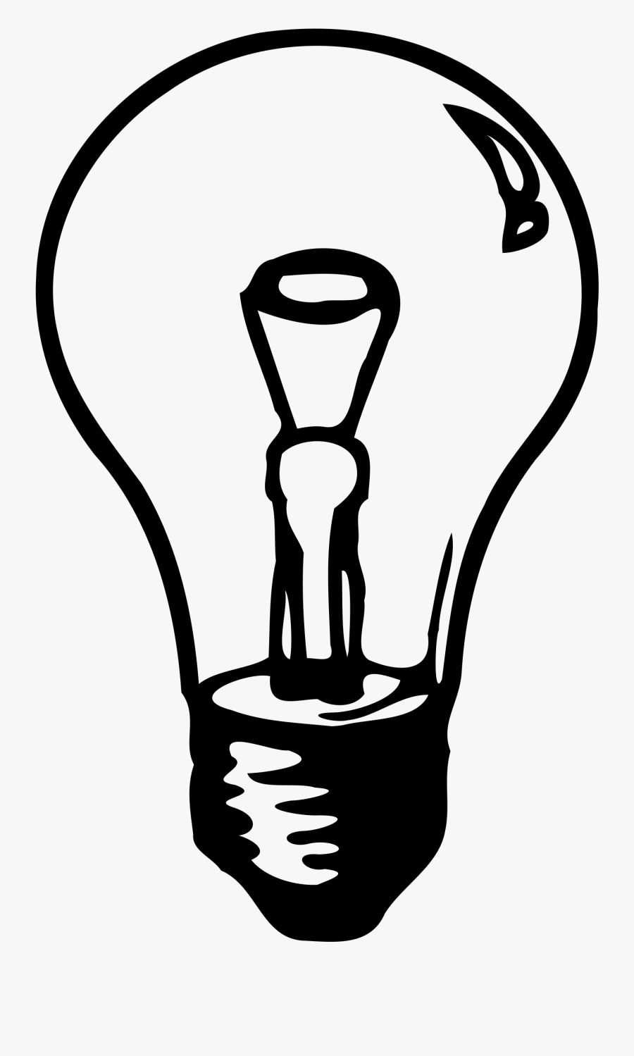 Light Bulb Clipart - Clipart Of A Bulb, Transparent Clipart
