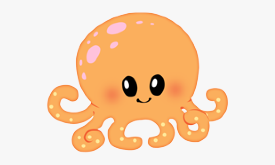Cute Octopus Cliparts - Cute Octopus Clipart, Transparent Clipart