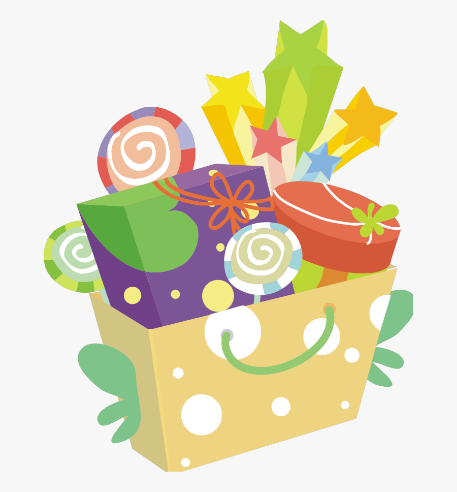 Gift Basket Clip Art, Transparent Clipart