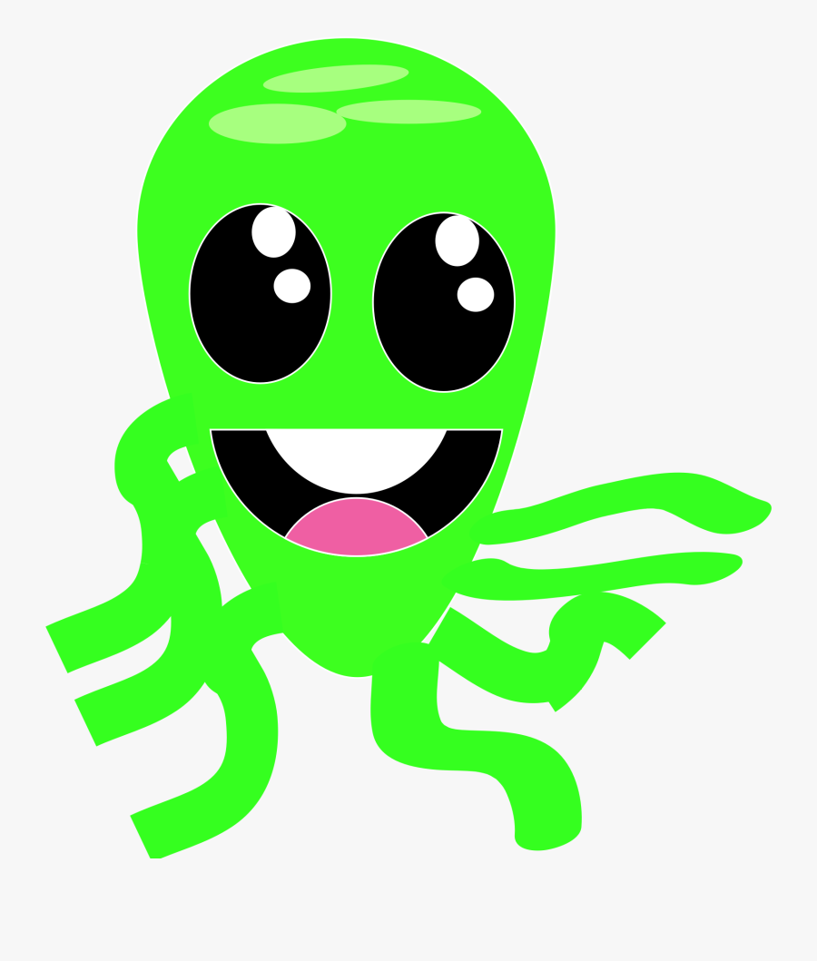 Octopus-clipart - Cartoon, Transparent Clipart