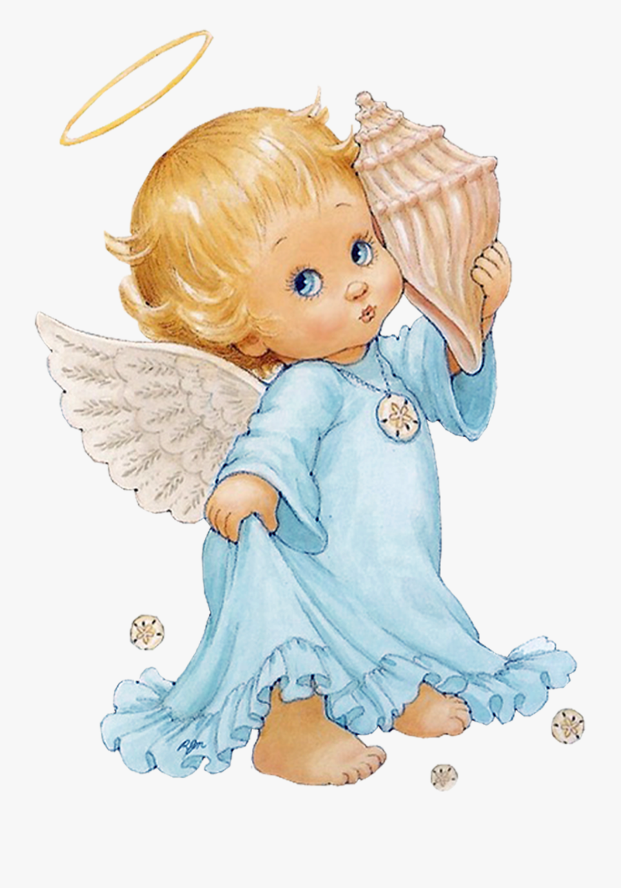 Precious Moments Online Clipart - Cherub Angel Cartoon, Transparent Clipart