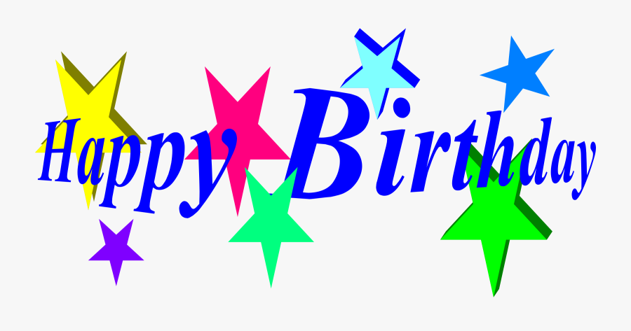 Happy Birthday Clip Art Pictures - Word Art Happy Birthday , Free ...