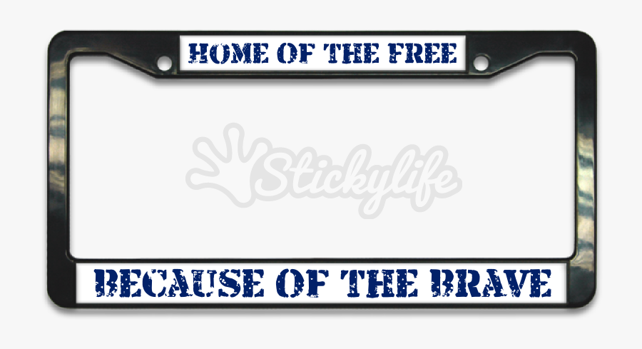 Memorial Day License Plate Frame - Carolina Panthers License Plate Frame, Transparent Clipart