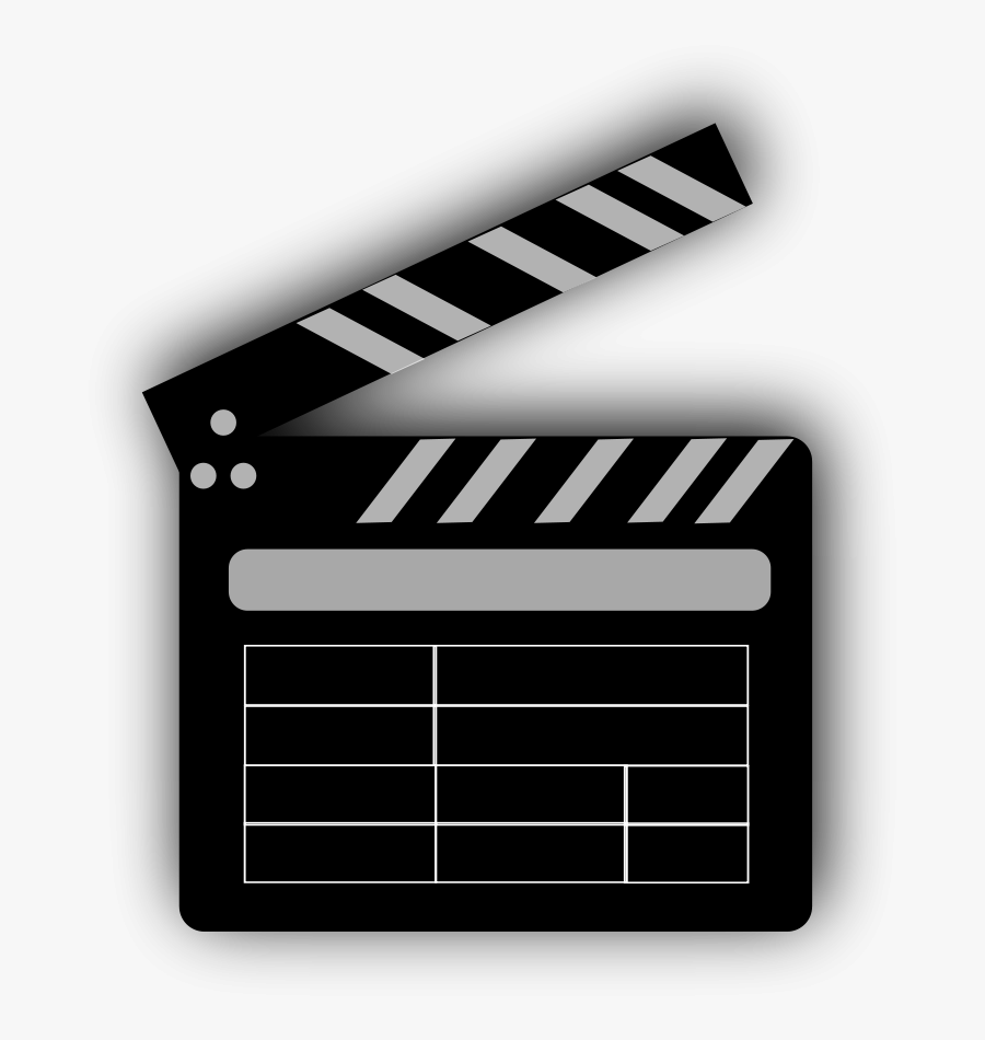 Movie Vector Art Pencil - Movie Cut Board Gif, Transparent Clipart