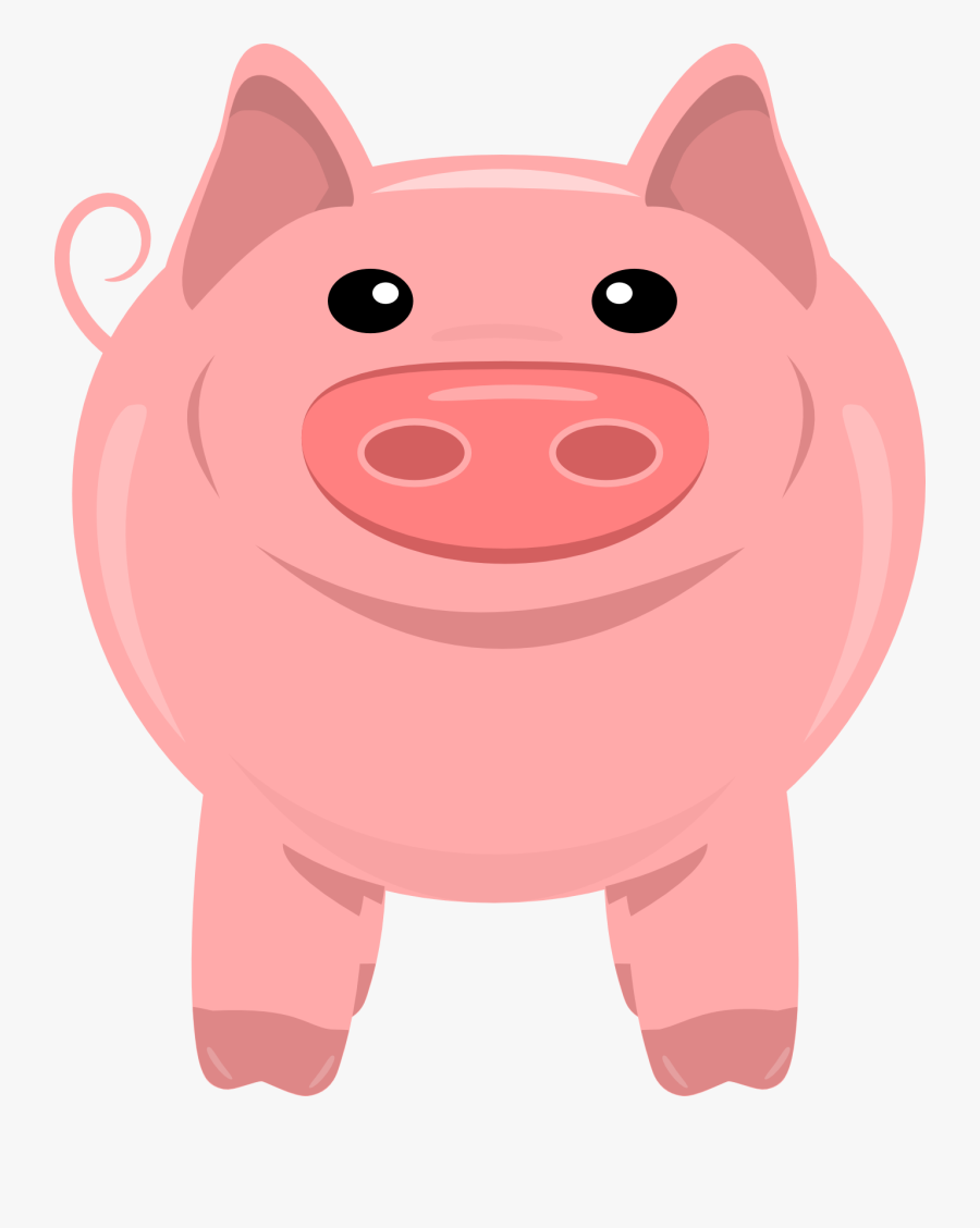 Farm Clipart Pig Png - Pig Clipart With Transparent Background, Transparent Clipart