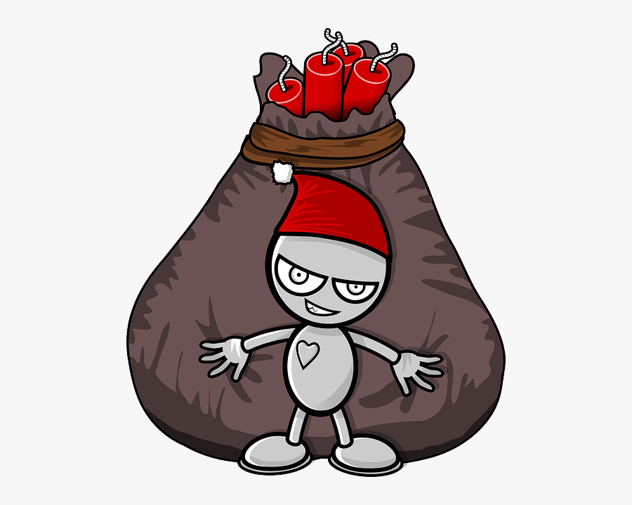 Explosivos Animados - Crazy Christmas, Transparent Clipart