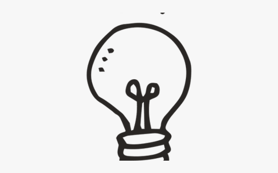 Light Bulb Clipart Transparent Background - Transparent Light Bulb Drawing, Transparent Clipart