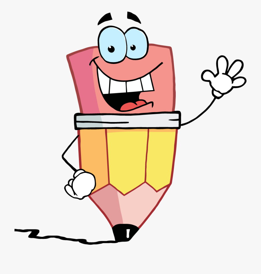 Infotopia World May In - Clipart Pencil Cartoon, Transparent Clipart