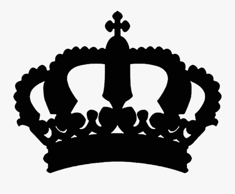 Transparent Crown Clip Art - King And Queen Crown Silhouette, Transparent Clipart