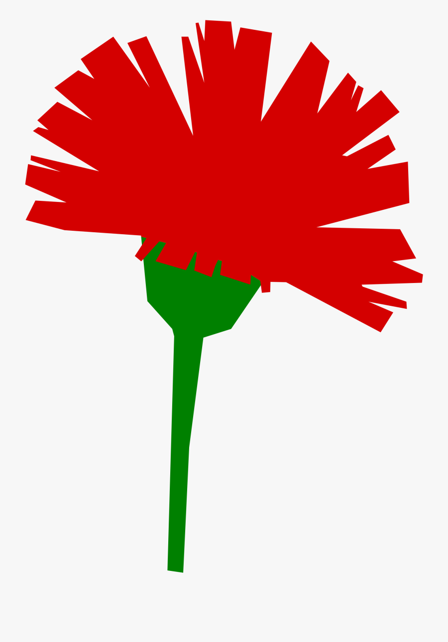 Inspiration Carnation Clip Art Medium Size - 1 May Workers Day, Transparent Clipart