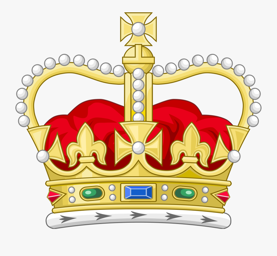Queen Elizabeth Crown Logo, Transparent Clipart