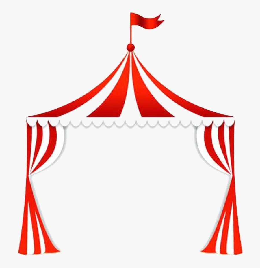 Carnival Tent Clipart Clip Art Clown Royalty Free Illustration - Circus Clipart, Transparent Clipart