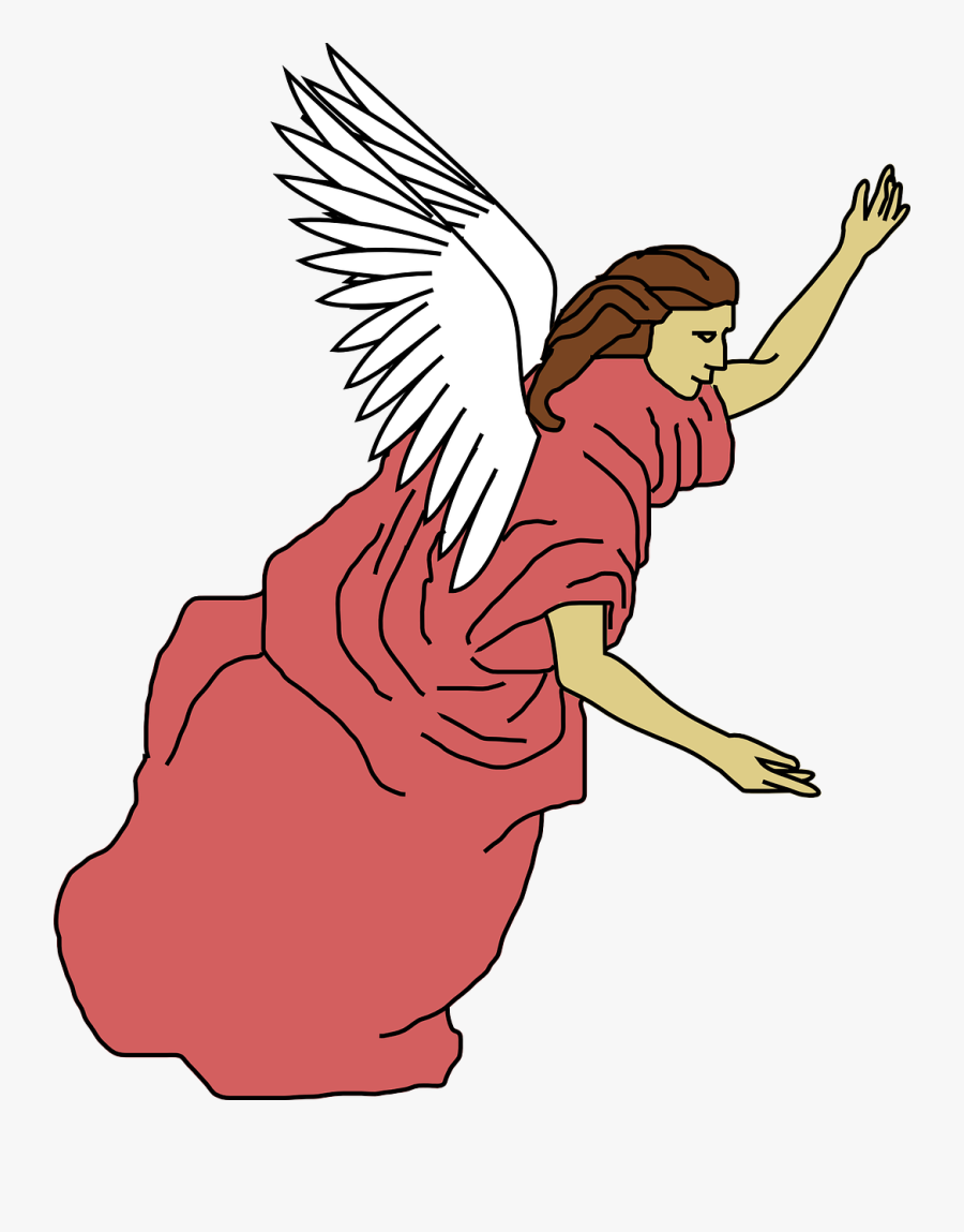 Transparent White Angel Wings Png - Guardian Angel Clipart Png, Transparent Clipart