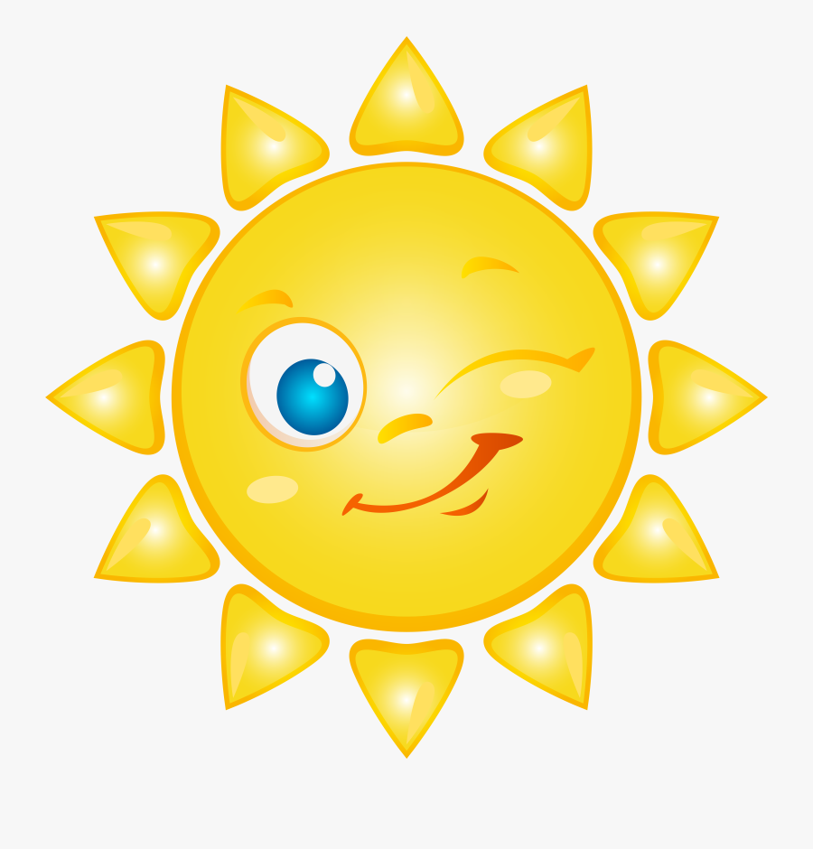 Clipart Happy Sunshine, Transparent Clipart