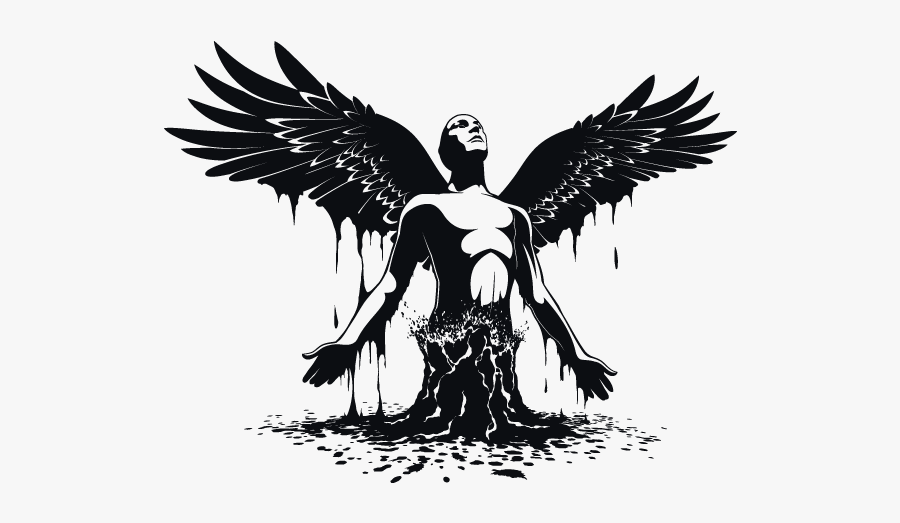 Fallen Angel Png, Transparent Clipart