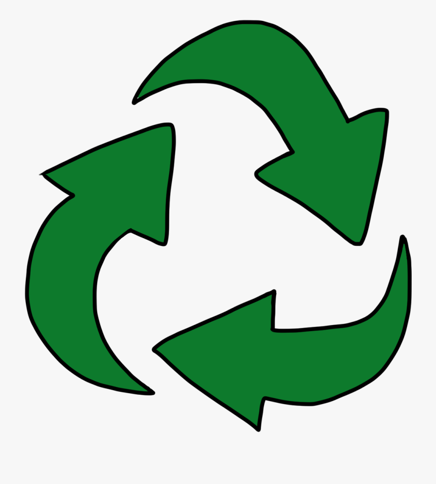 Earth Day Clip Art - Cartoon Recycling, Transparent Clipart