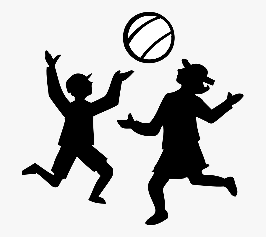 Kids Playing Clip Art, Transparent Clipart