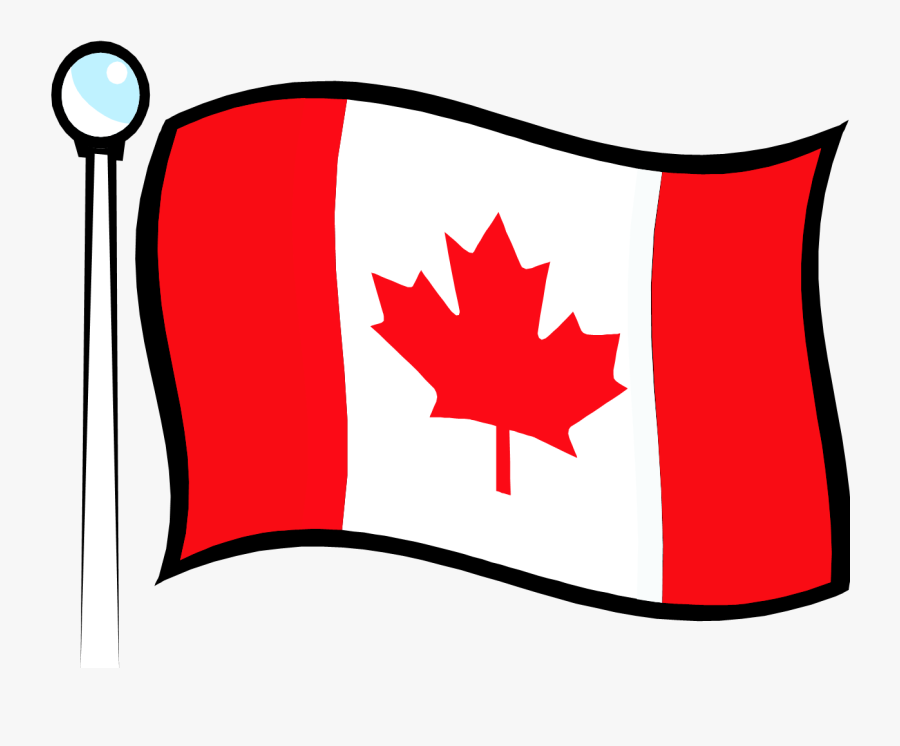 Federal Flag Law Now In Force - Clip Art Canada Flag, Transparent Clipart