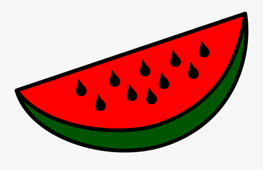 Watermelon Melon Slices - Red Watermelon Clipart, Transparent Clipart