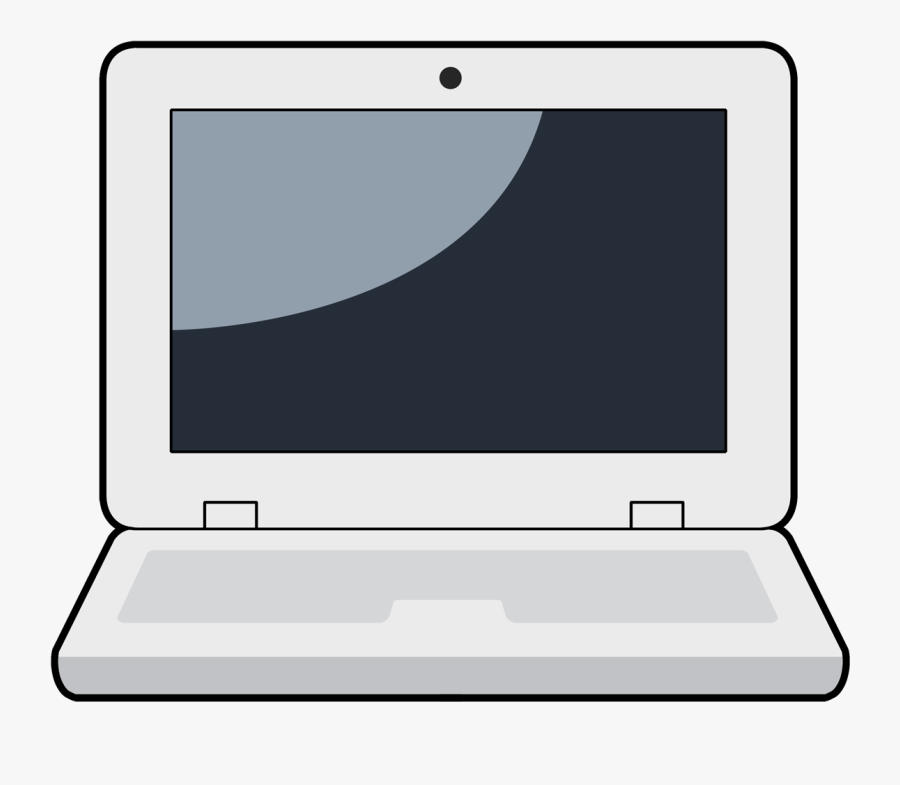 Laptop Free To Use Clip Art - Cartoon Transparent Background Laptop Clipart, Transparent Clipart