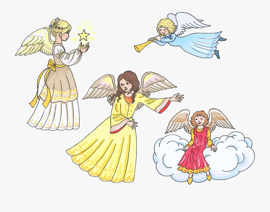 Child Art,art,angel - Fairy Drawing By Child, Transparent Clipart
