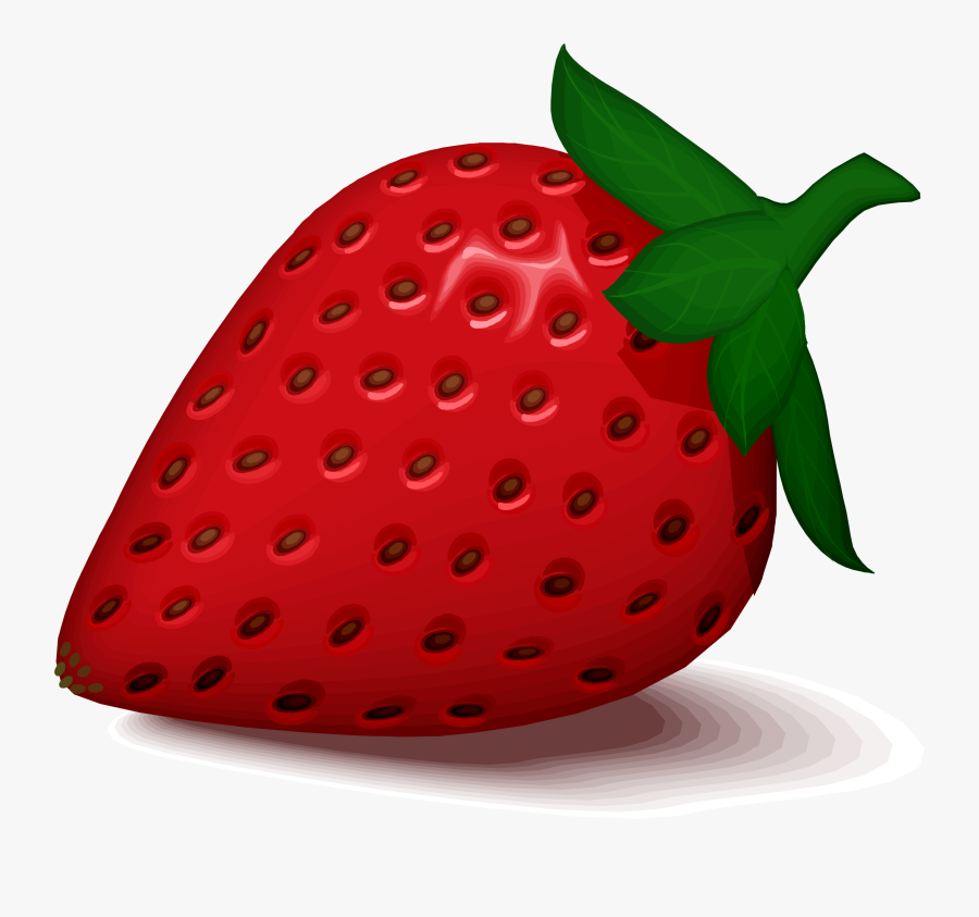 Strawberry Clipart - Red Ripe Strawberry, Transparent Clipart