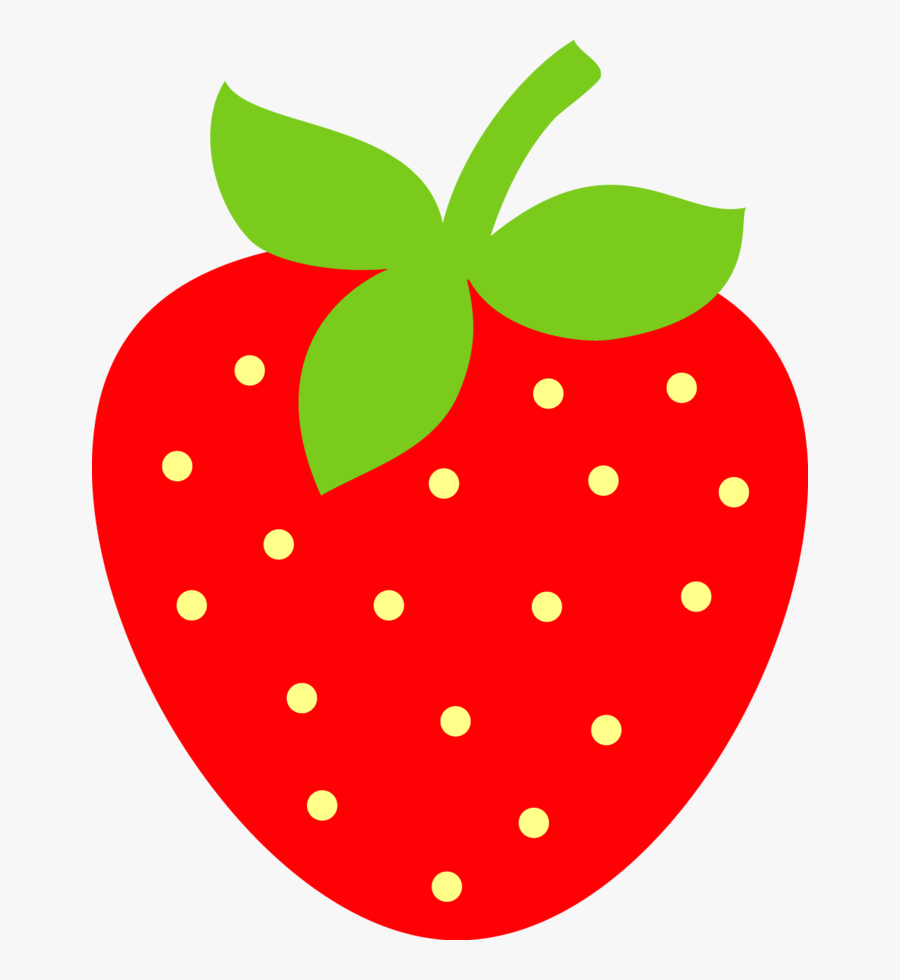 Transparent Strawberries Clipart - Cute Strawberry Clipart, Transparent Clipart