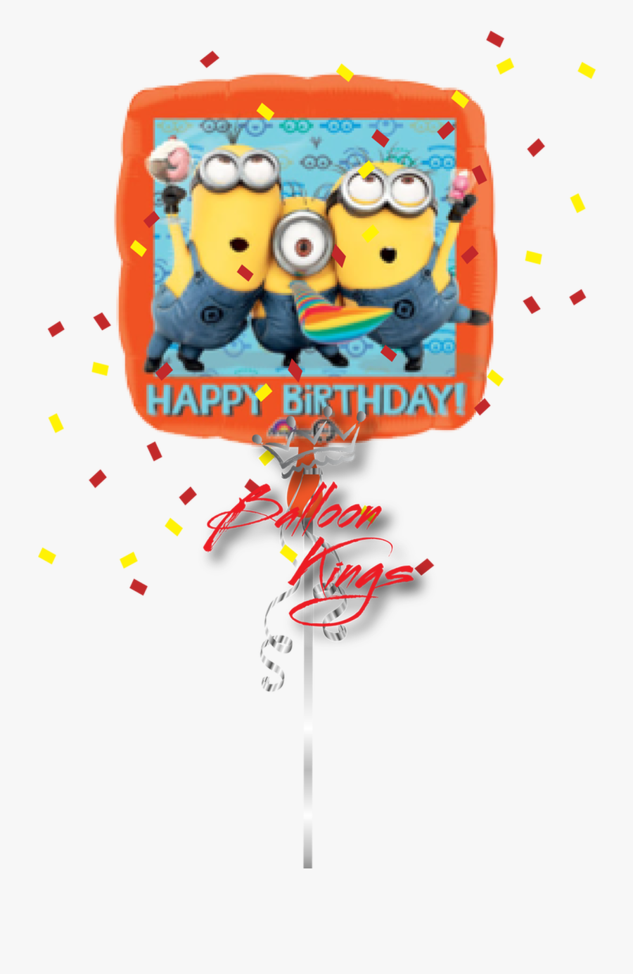 Happy Birthday Minion, Transparent Clipart
