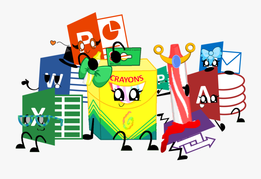 Boc And The Microsoft Siblings By Shysylveon On Clipart, Transparent Clipart