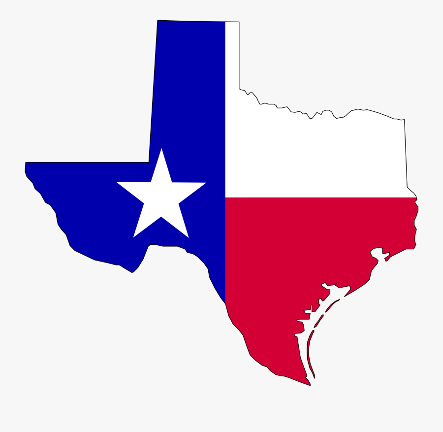 Of The United States - Texas Flag No Background, Transparent Clipart