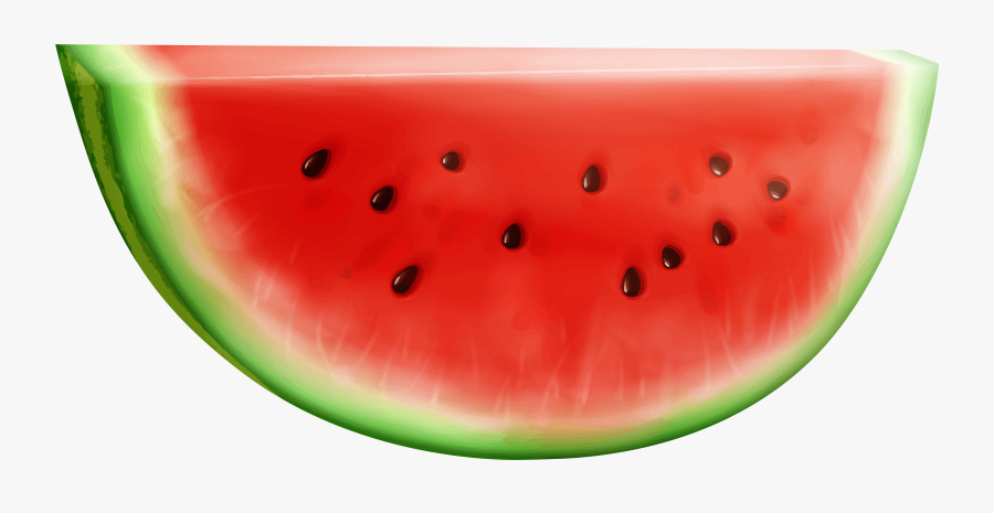 Transparent Cucumber Slice Png - Transparent Background Watermelon Slice Transparent, Transparent Clipart