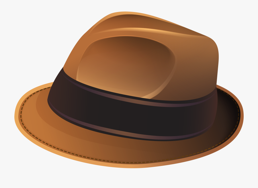 Brown Hat Transparent Png Clip Art Image - Hat Clip Art Transparent, Transparent Clipart