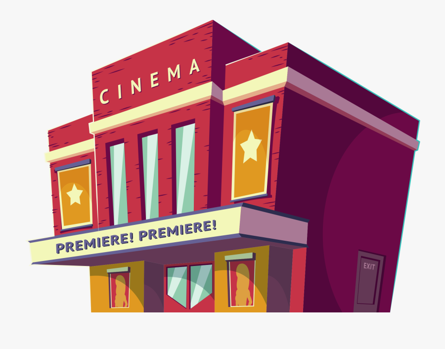 Transparent Movie Clipart Png Cinema Building Clipart Transparent 