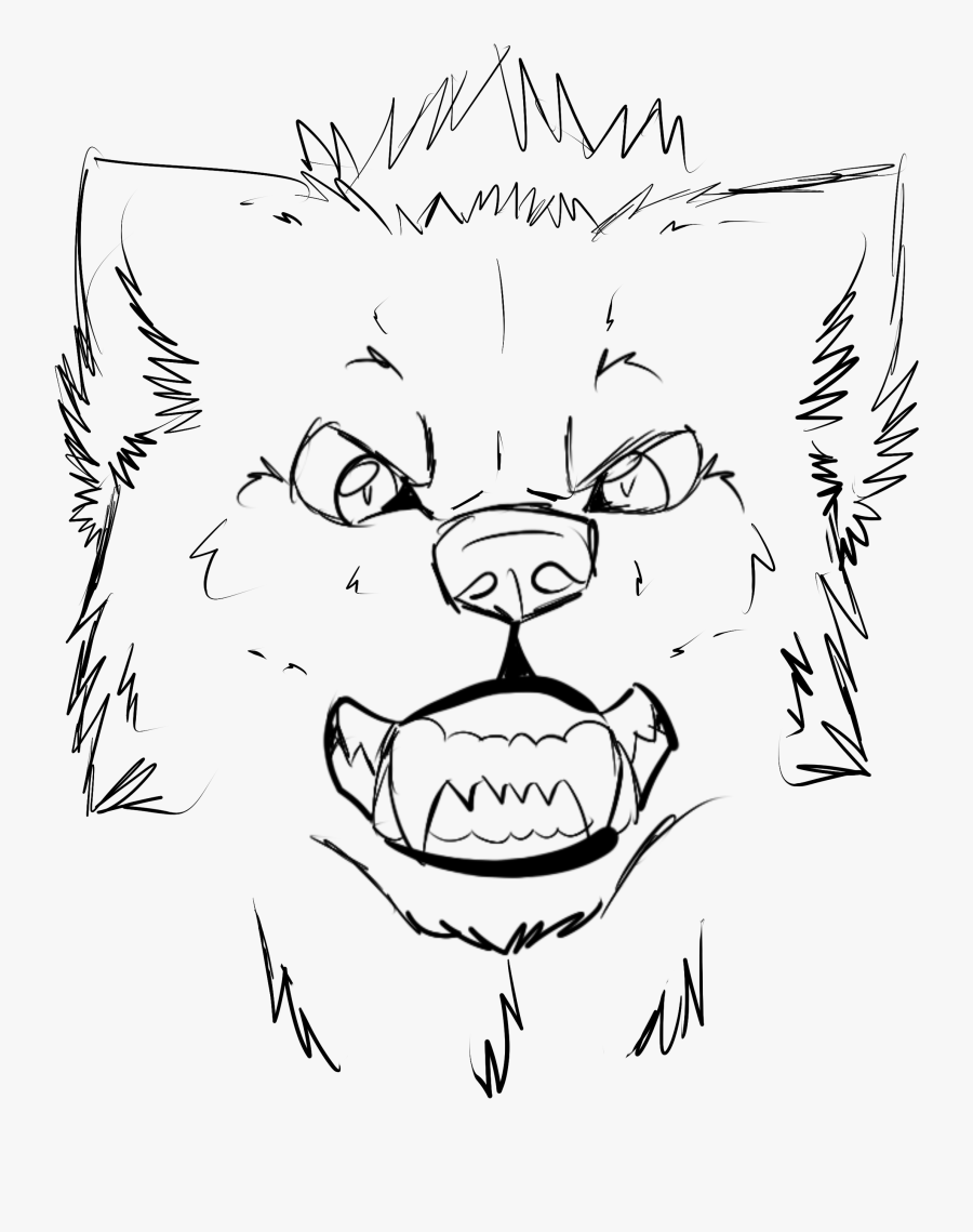 Download Clam Clipart Closed - Easy Drawing Of A Wolf Howling, Transparent Clipart