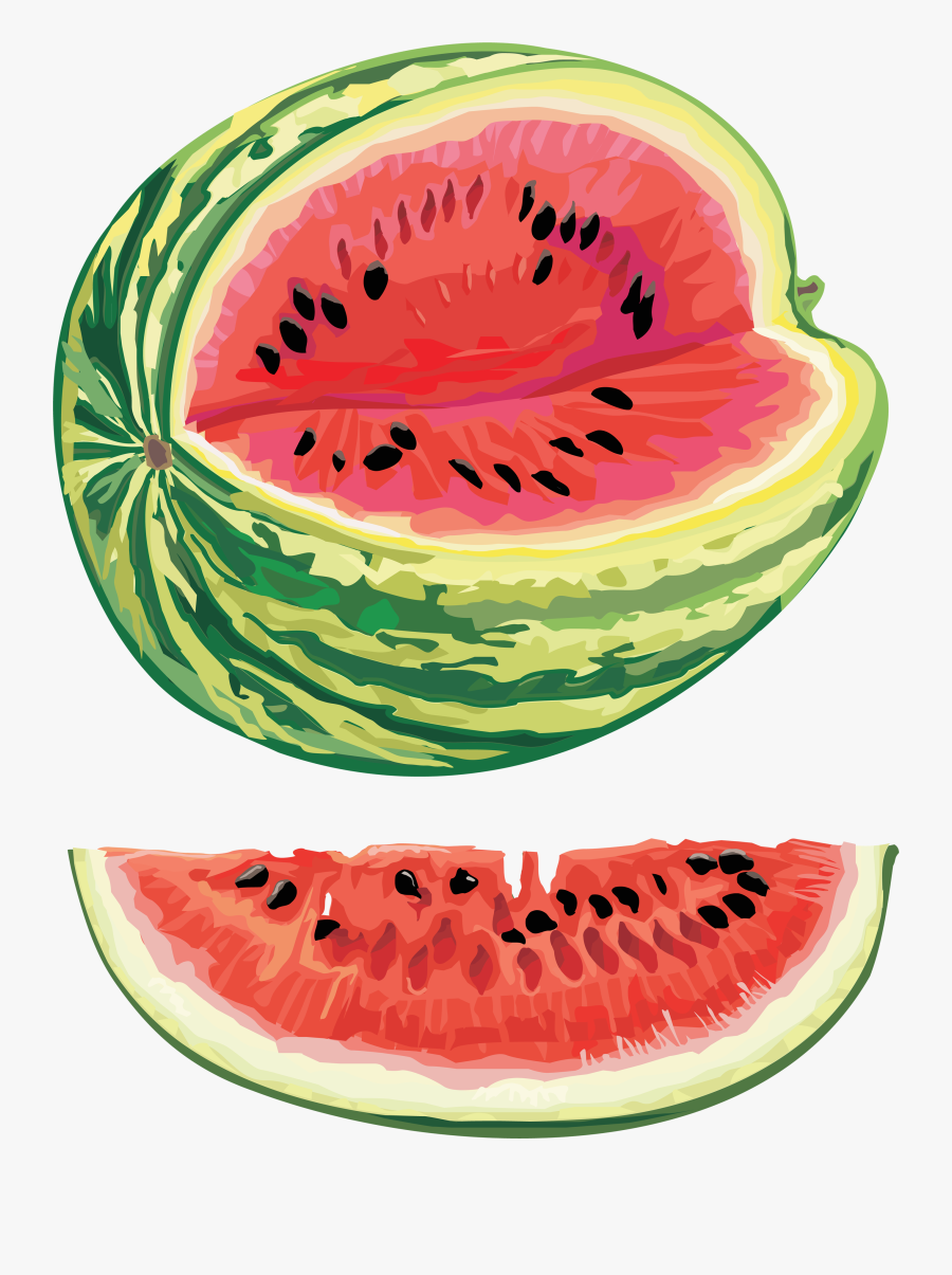Png Watermelon Slice, Transparent Clipart
