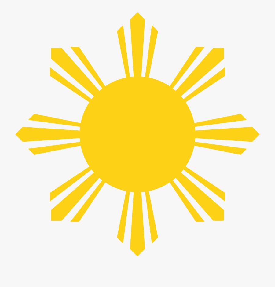 Sunshine Clipart Png Image - Philippine Flag Sun Face, Transparent Clipart