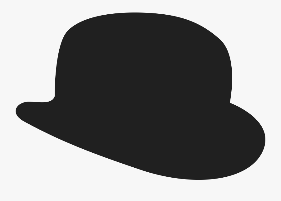Bowler Hat Clipart - Clip Art Bowler Hat, Transparent Clipart