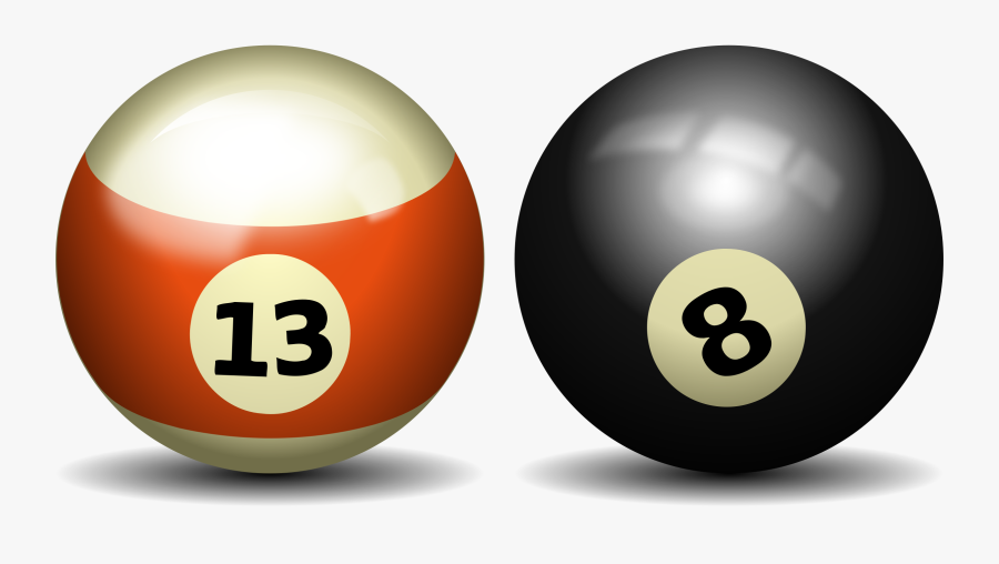Image For Billiards Pool Ball Sport Clip Art - Billiard Balls Transparent Background, Transparent Clipart