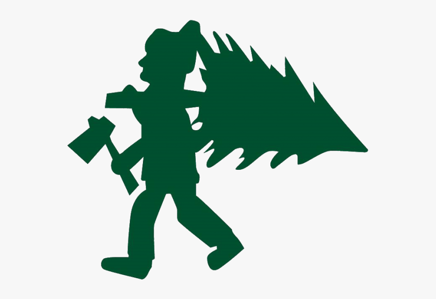 Christmas Tree Farm Clipart - Christmas Tree Cutting Clipart, Transparent Clipart