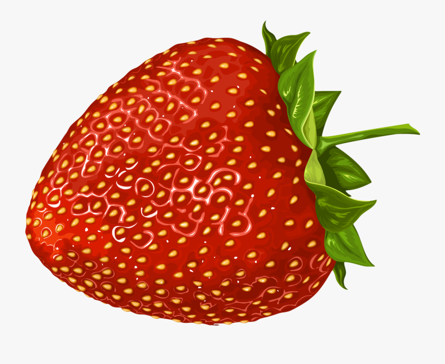 Cajoline - Клубника На Прозрачном Фоне, Transparent Clipart