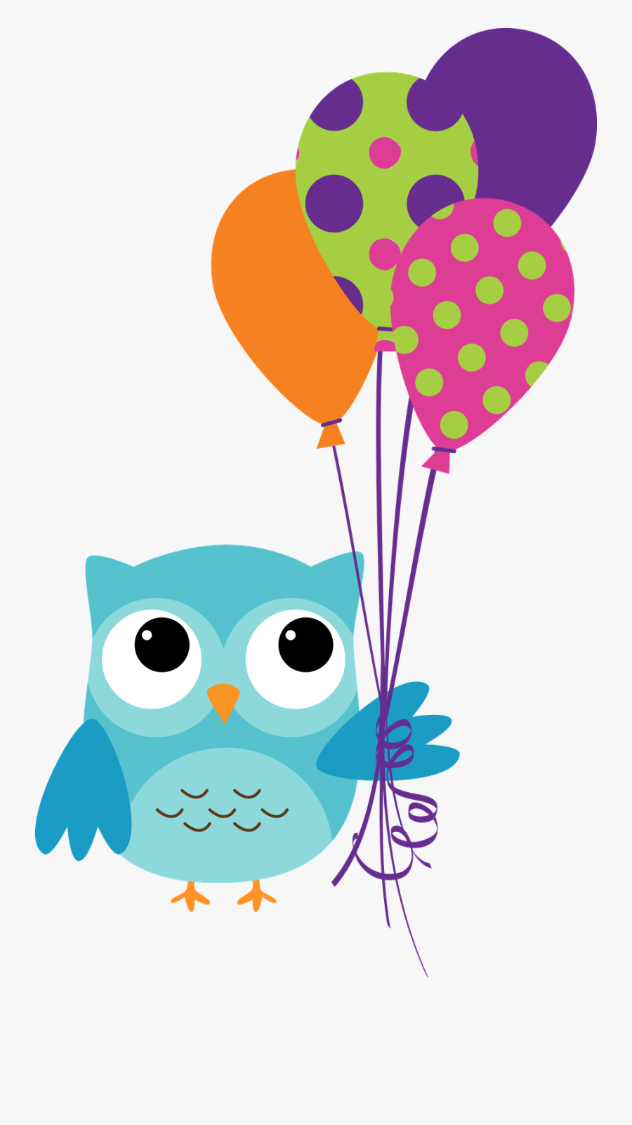 Owl Clipart Happy Birthday - Owl Birthday, Transparent Clipart