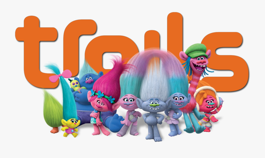 28 Collection Of Trolls Movie Clipart Png - Trolls Poppy And Friends, Transparent Clipart