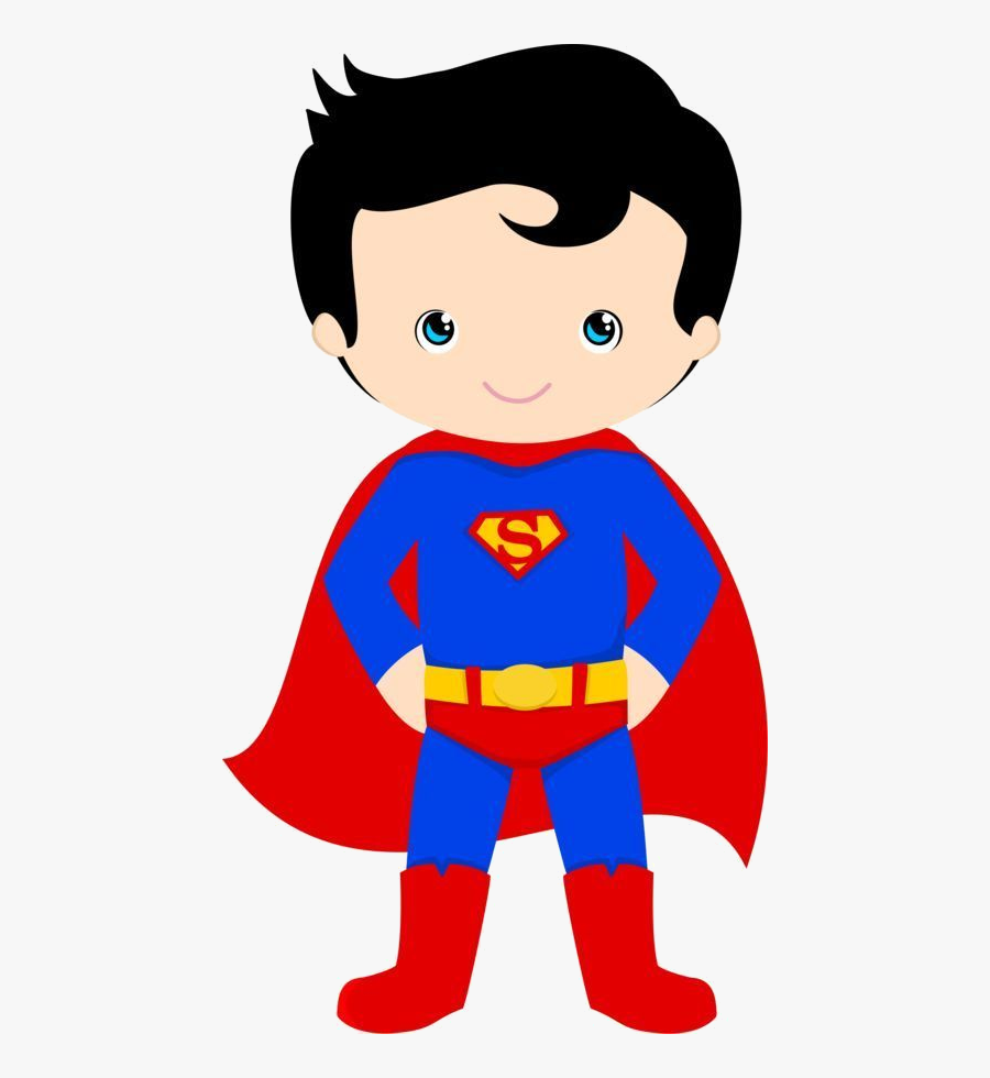 Superhero Clipart Clip Arts For Free On Transparent - Cute Superman Clipart, Transparent Clipart