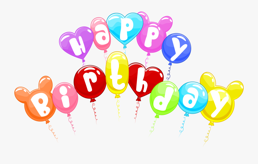 Happy Birthday Png Cute - Happy Birthday Q Png, Transparent Clipart