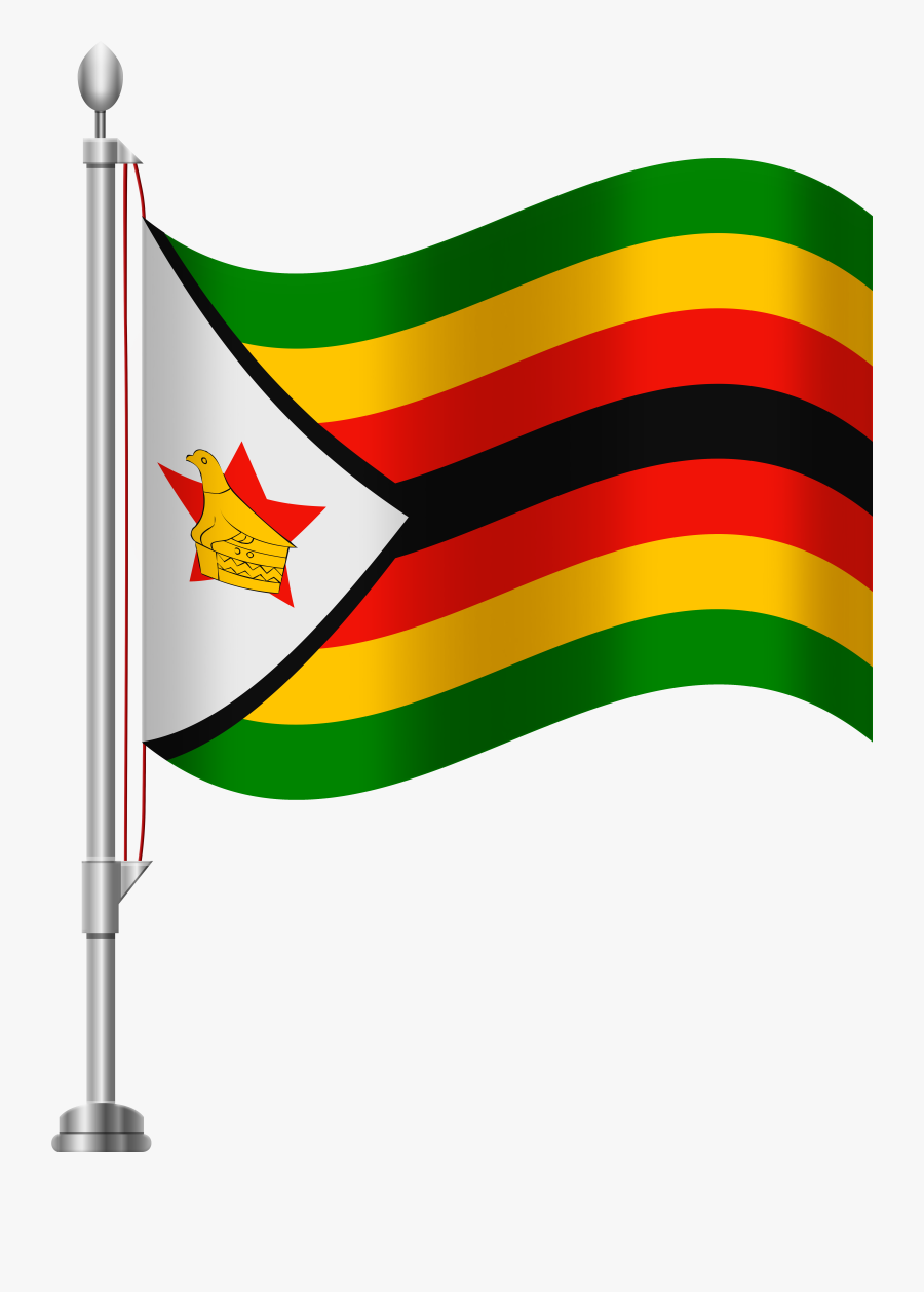 Zimbabwe Flag Png Clip Art, Transparent Clipart