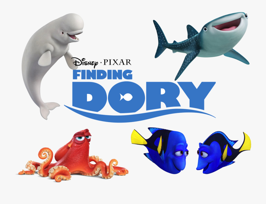 Dory Finding Full Movie Clipart And Featured Illustration - Whale Shark Clipart, Transparent Clipart