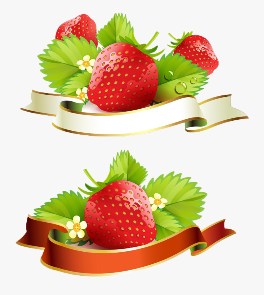 Strawberry Smoothie Clipart - Strawberry Shortcake Borders And Frames, Transparent Clipart